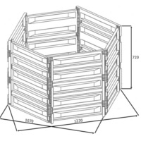 Ekokompostownik MAXISILO 700